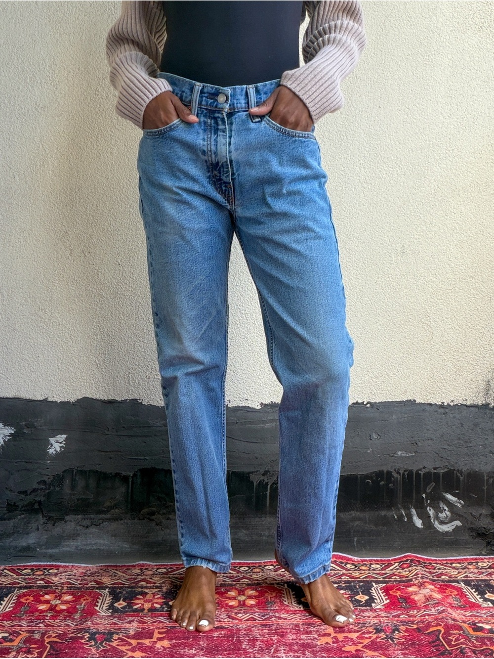 Levi's Light Blue Straight Leg Women's Jeans